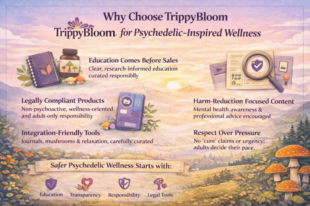 psychedelics therapy, Psychedelic therapy near me, buy psychedelic therapy products, psychedelic therapy integration journal, psychedelic therapy supplements, psychedelic therapy support kit, psychedelic therapy preparation kit, best psychedelic therapy gifts, psychedelic therapy self‑care bundle, psychedelic therapy candles, psychedelic therapy room decor, psychedelic therapy eye mask, psychedelic therapy music playlist accessories, psychedelic therapy aromatherapy oils, psychedelic therapy herbal tea, psychedelic therapy crystal set, psychedelic therapy affirmation cards, psychedelic therapy yoga mat, psychedelic therapy meditation cushion, psychedelic therapy grounding tools, psychedelic therapy comfort blanket, psychedelic therapy relaxation products, psychedelic therapy wellness box, psychedelic therapy experience kit, psychedelic therapy at home support, psychedelic therapy safe space setup, psychedelic therapy environment design, psychedelic therapy mood lighting, psychedelic therapy LED lights, psychedelic therapy wall art, psychedelic therapy posters, psychedelic therapy clothing, psychedelic therapy t‑shirts, psychedelic therapy hoodies, psychedelic therapy socks, psychedelic therapy merch, psychedelic therapy gifts for couples, psychedelic therapy gifts for friends, psychedelic therapy accessories online, psychedelic therapy store trippybloom, trippybloom psychedelic therapy shop, buy psychedelic‑inspired products online, psychedelic therapy integration tools trippybloom, functional mushroom supplements for therapy support, adaptogens for psychedelic integration, best teas for psychedelic integration, calming teas for after psychedelic session, grounding rituals after psychedelic therapy, what is psychedelic therapy, psychedelic therapy explained, how does psychedelic therapy work, psychedelic‑assisted therapy guide, psilocybin therapy vs traditional therapy, MDMA‑assisted therapy overview, ketamine‑assisted therapy vs psilocybin, benefits of psychedelic therapy, risks of psychedelic therapy, psychedelic therapy side effects, is psychedelic therapy safe, who qualifies for psychedelic therapy, psychedelic therapy for depression, psychedelic therapy for PTSD, psychedelic therapy for anxiety, psychedelic therapy for addiction, psychedelic therapy for trauma, psychedelic therapy research 2026, psychedelic therapy clinical trials, psychedelic therapy success stories, psychedelic therapy integration practices, what is integration after psychedelics, how to integrate a psychedelic experience, journaling after psychedelic therapy, meditation after psychedelic therapy, breathwork after psychedelic therapy, yoga after psychedelic therapy, diet before psychedelic therapy, how to prepare for psychedelic therapy, what to expect in psychedelic therapy session, how long does psychedelic therapy last, cost of psychedelic therapy, psychedelic therapy vs microdosing, psychedelic therapy vs retreats, psychedelic retreats alternatives, non‑drug ways to access psychedelic states, legal alternatives to psychedelic therapy, functional mushrooms for mood, lion’s mane for brain health, reishi for relaxation, cordyceps for energy, chaga for immune support, mushroom blends for mental clarity, best functional mushroom gummies, buy functional mushroom capsules, mushroom chocolate for relaxation, herbal mood support stack, natural stress relief products, calming supplements for anxiety, sleep support supplements, nervous system support products, wellness kits for mental health, self‑care gifts for stressed professionals, corporate wellness psychedelic‑inspired gifts, psychedelic art prints for home, trippy wall art for therapy room, mandala tapestries psychedelic, blacklight posters psychedelic, cosmic art canvas, chakra wall art, sacred geometry decor, psychedelic meditation tools, binaural beats accessories, incense for meditation, incense holders psychedelic design, essential oil blends for grounding, diffuser blends for relaxation, crystal kits for anxiety, amethyst for calm, rose quartz for self‑love, grounding stones set, sound bath tools at home, singing bowl for meditation, tuning forks for relaxation, guided journal for self‑discovery, shadow work journal, trauma healing journal, gratitude journal psychedelic cover, coloring book psychedelic designs, adult coloring for stress relief, psychedelic oracle cards, affirmation decks psychedelic art, tarot cloth psychedelic design, altar cloth psychedelic, ritual kits for new moon, self‑care ritual kit, bath salts for relaxation, psychedelic bath bomb, aromatherapy shower steamers, weighted blanket psychedelic pattern, eye pillow for meditation, sleep mask trippy design, comfy loungewear psychedelic print, festival wear psychedelic clothing, bucket hat psychedelic, enamel pins psychedelic, stickers psychedelic art, phone cases psychedelic design, tote bag psychedelic print, rolling tray psychedelic design, grinder psychedelic art, stash box psychedelic, psychedelic‑inspired home goods, where to buy psychedelic‑themed gifts, best psychedelic gift ideas 2026, trippybloom psychedelic gift shop, trippybloom functional mushroom store, trippybloom wellness products, trippybloom integration tools, trippybloom self‑care kits, shop trippybloom online, discounts on psychedelic‑themed products, psychedelic therapy blog trippybloom, learn about psychedelic therapy, psychedelic therapy FAQs, psychedelic therapy myths, psychedelic therapy vs meditation, is psychedelic therapy legal, psychedelic therapy laws by state, safe psychedelic use education, harm reduction for psychedelics, best books on psychedelic therapy, psychedelic therapy podcasts, how to talk to your therapist about psychedelics, preparing mentally for psychedelic work, building a safe space at home for inner work, supporting a partner after psychedelic therapy, gifts for someone starting psychedelic therapy, care package for post‑session integration